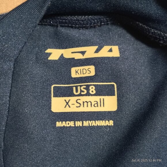 Boys Blue Rash Gaurd and Shark Swim Trunks Set 8 - Bathing suit Ocean Beach Pool - Picture 5 of 7